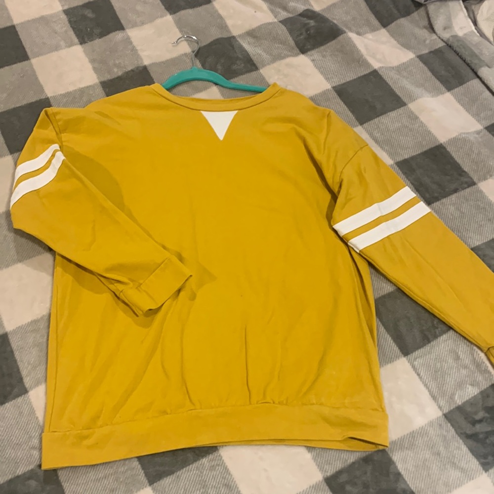 Mustard Heavy Long Sleeved Shirt